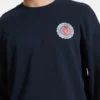 Sweatshirt met ronde hals en varsity-logo Sweatshirt met ronde hals en varsity-logo