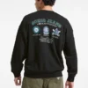 Sweatshirt met ronde hals en varsity-logo Sweatshirt met ronde hals en varsity-logo