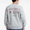Sweatshirt met ronde hals en varsity-logo Sweatshirt met ronde hals en varsity-logo