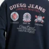 Sweatshirt met ronde hals en varsity-logo Sweatshirt met ronde hals en varsity-logo