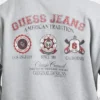 Sweatshirt met ronde hals en varsity-logo Sweatshirt met ronde hals en varsity-logo