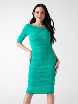 Syria Pointelle-truien-jurk