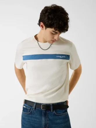 T-Shirt met bedrukt logo T-Shirt met bedrukt logo