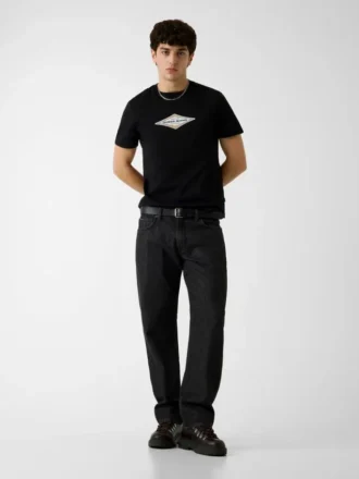 T-Shirt met bedrukt logo