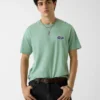 T-shirt met geborduurd logo
