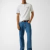 T-shirt met geborduurd logo T-shirt met geborduurd logo