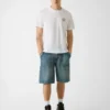 T-shirt met geborduurd logo T-shirt met geborduurd logo