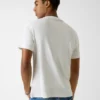 T-shirt met geborduurd logo