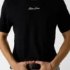 T-shirt met geborduurd logo