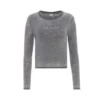 T-shirt met lange mouwen en stretch