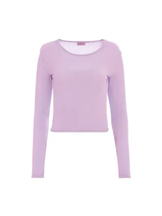 T-shirt met lange mouwen en stretch
