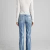 T-shirt met lange mouwen en stretch
