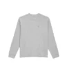T-shirt met lange mouwen en wafelpatroon