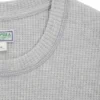 T-shirt met lange mouwen en wafelpatroon