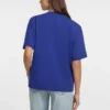 T-shirt met logo en ronde hals