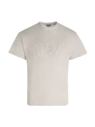 T-shirt met open mesh