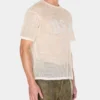 T-shirt met open mesh T-shirt met open mesh