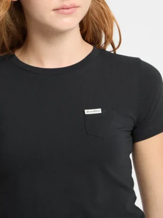 T-shirt met ronde hals