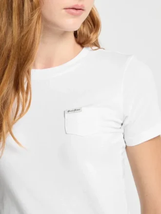 T-shirt met ronde hals