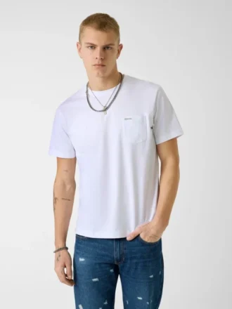 T-shirt met ronde hals