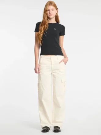 T-shirt met ronde hals