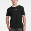 T-shirt met ronde hals en logo T-shirt met ronde hals en logo