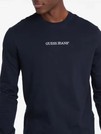 T-shirt met ronde hals en logo