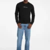 T-shirt met ronde hals en logo T-shirt met ronde hals en logo