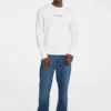 T-shirt met ronde hals en logo T-shirt met ronde hals en logo