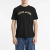 T-shirt met ronde hals in collegestijl