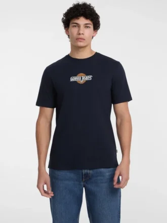 T-shirt met ronde hals Sunset