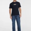 T-shirt met ronde hals Sunset
