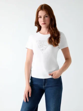 T-shirt met Triangle Logo
