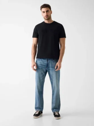 T-shirt van katoenmix
