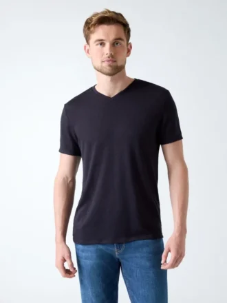 T-shirt van viscose-mix