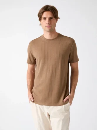 T-shirt van viscose-mix