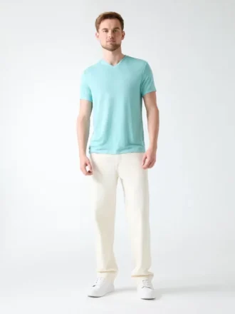 T-shirt van viscose-mix