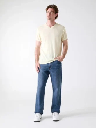 T-shirt van viscose-mix