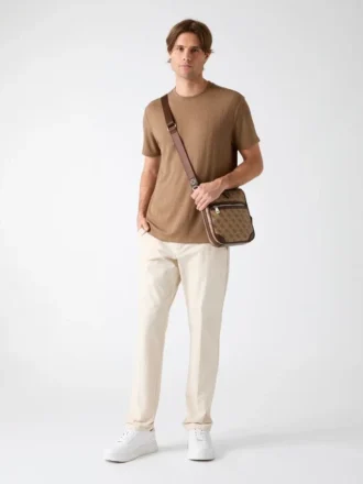 T-shirt van viscose-mix