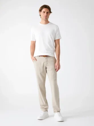 T-shirt van viscose-mix