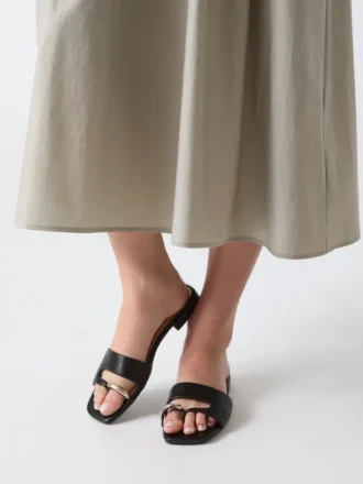 Tablita-Sandalen mit Logo