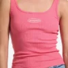 Tanktop met geborduurd logo Tanktop met geborduurd logo