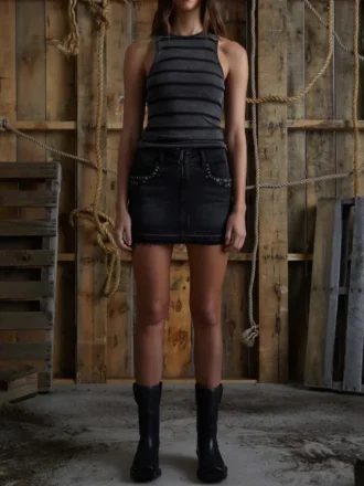 Tanktop met omgekeerde naden