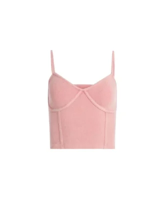 Tanktop met ribboord