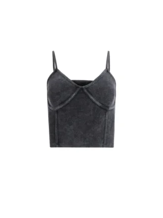 Tanktop met ribboord