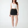 Tanktop van ribgebreid materiaal Tanktop van ribgebreid materiaal