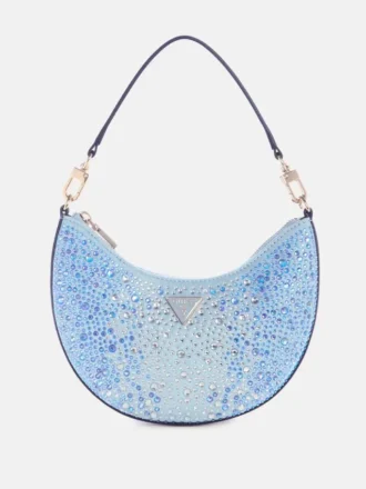 Tasmin Hobo-tasse met strass-steentjes