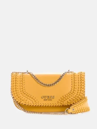 Tatum Crossbody-tas met whipstitch-afwerking