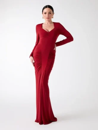 Thriller maxi-jurk