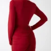 Thriller maxi-jurk